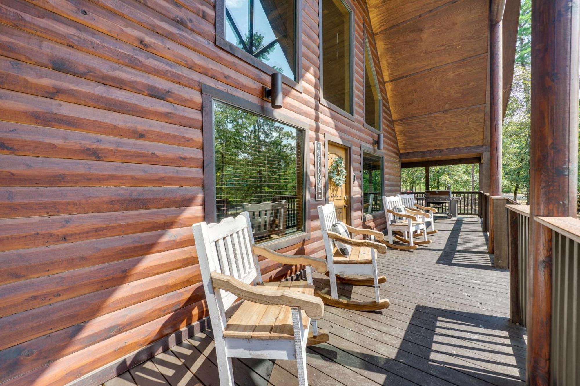Penny Lane Lodge Broken Bow Cabin Less Than 6 Mi To Lake Екстериор снимка